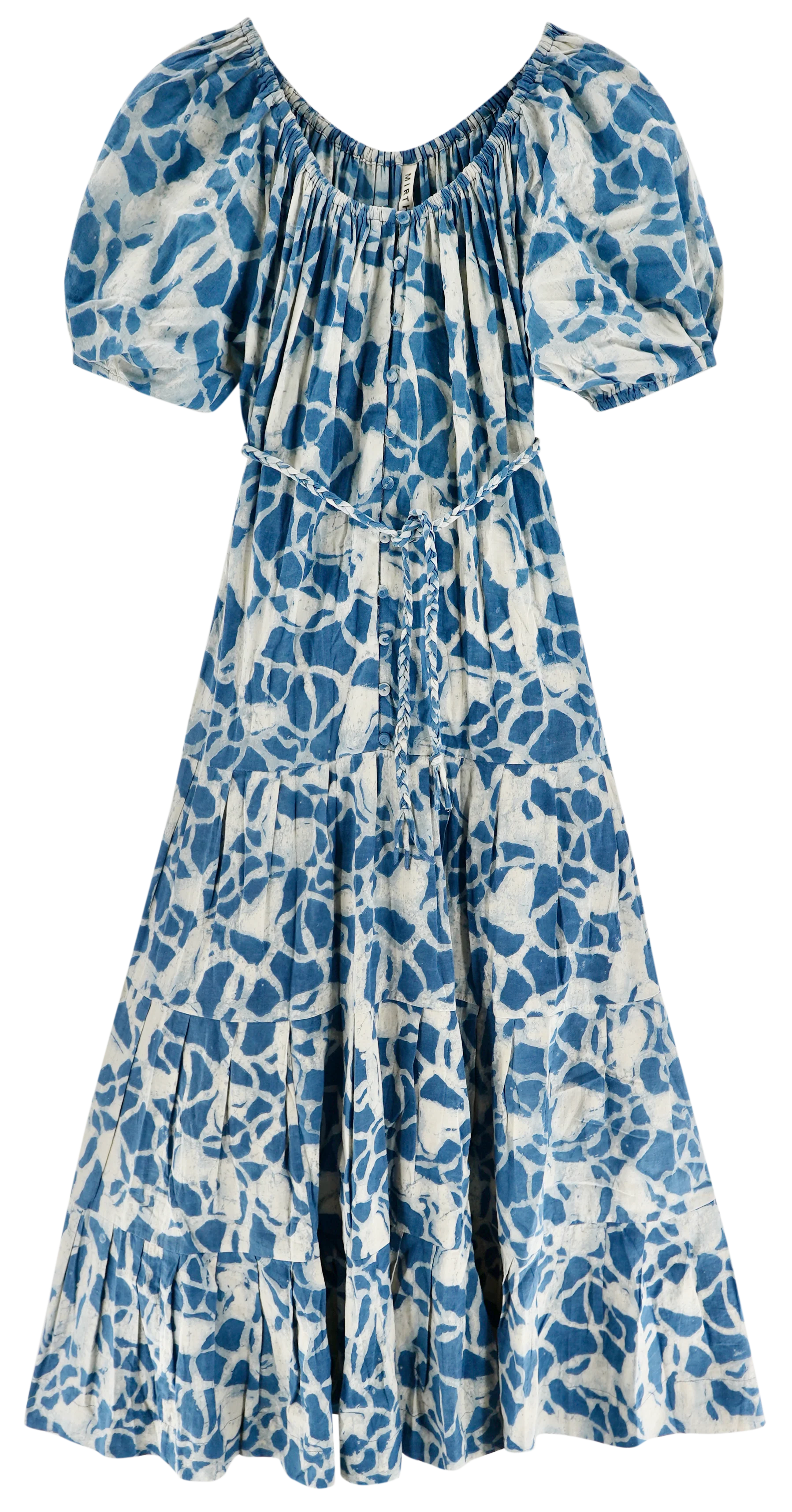 Capri Dress in Indigo Crackle - Image 5
