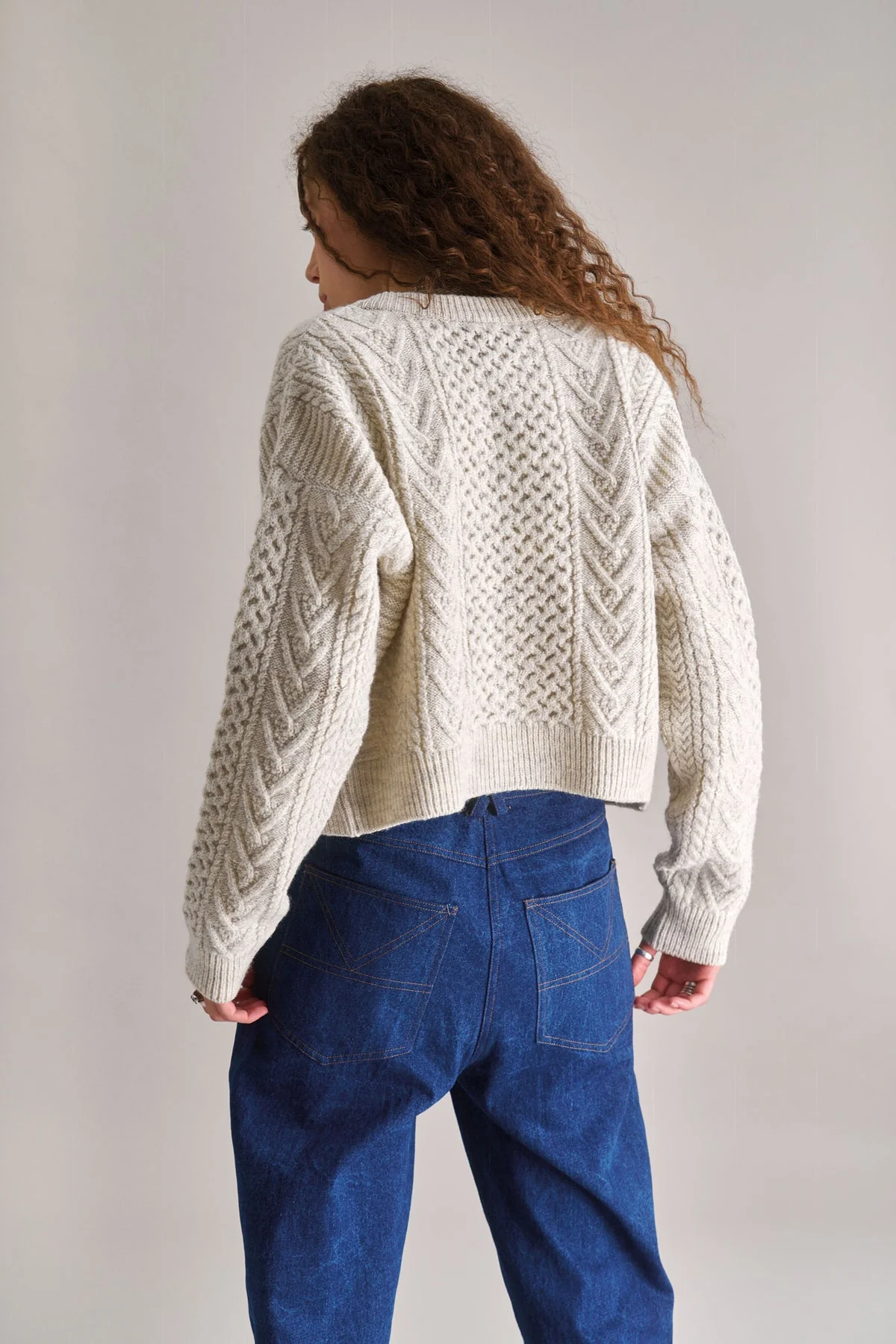 Charlie Lambswool Knit Cardigan - Image 2