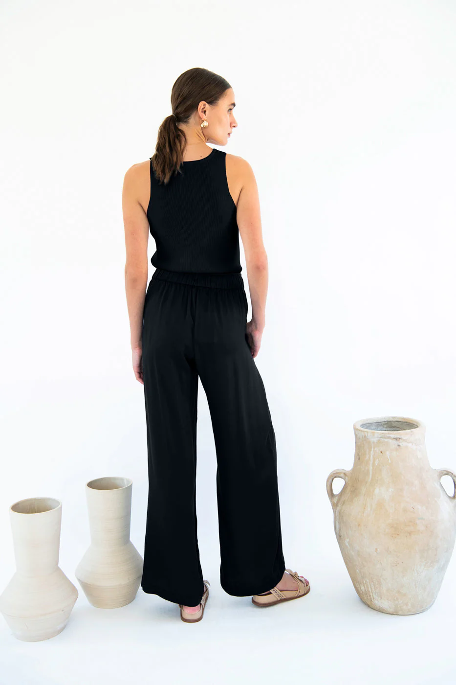 Garbo Pants in Tencel - Image 5