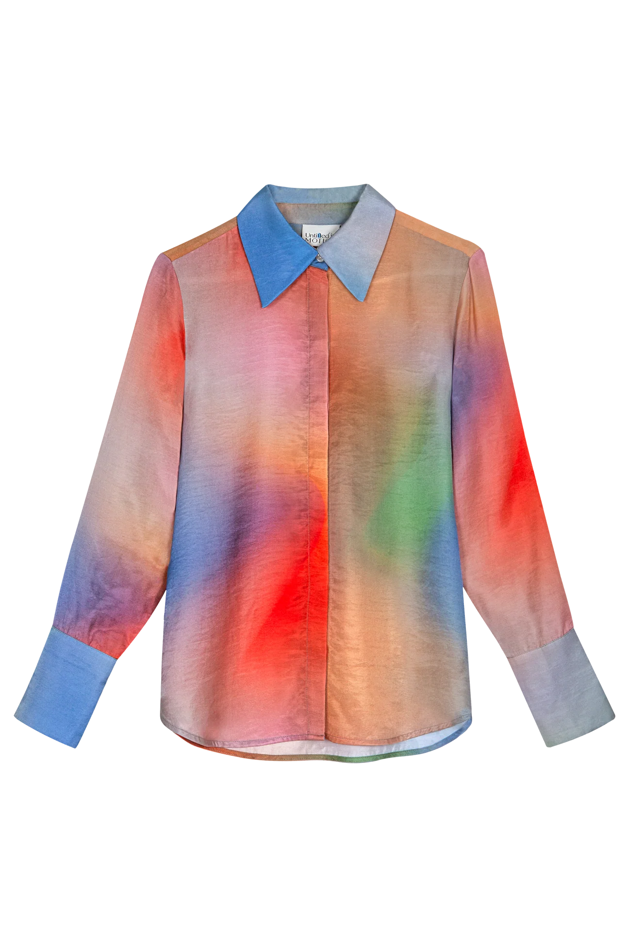 Kali Multicolor Tencel Button Down in Solstice