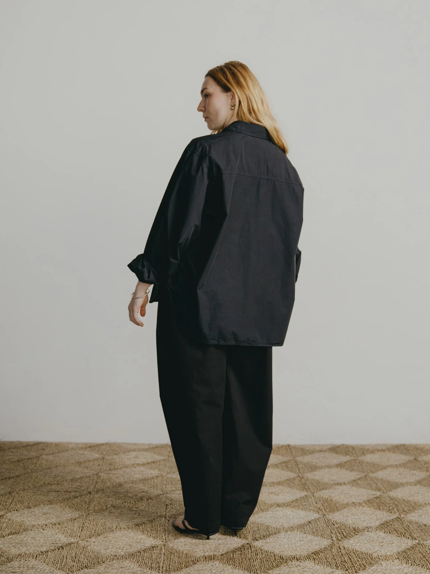 Marcie Shirt, Japanese Organic Cotton, Riviera Stripe - Image 6