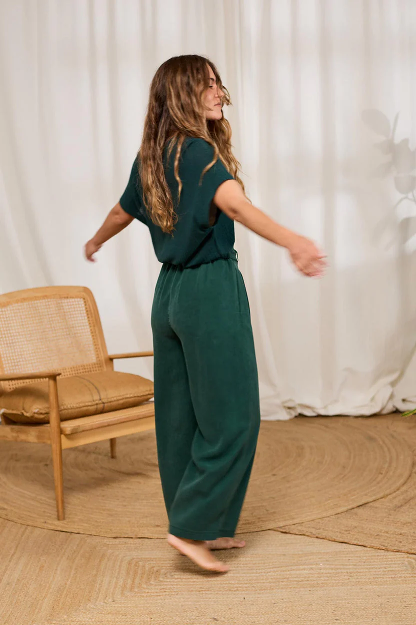 Nanpu Grey Tencel Trousers - Image 5