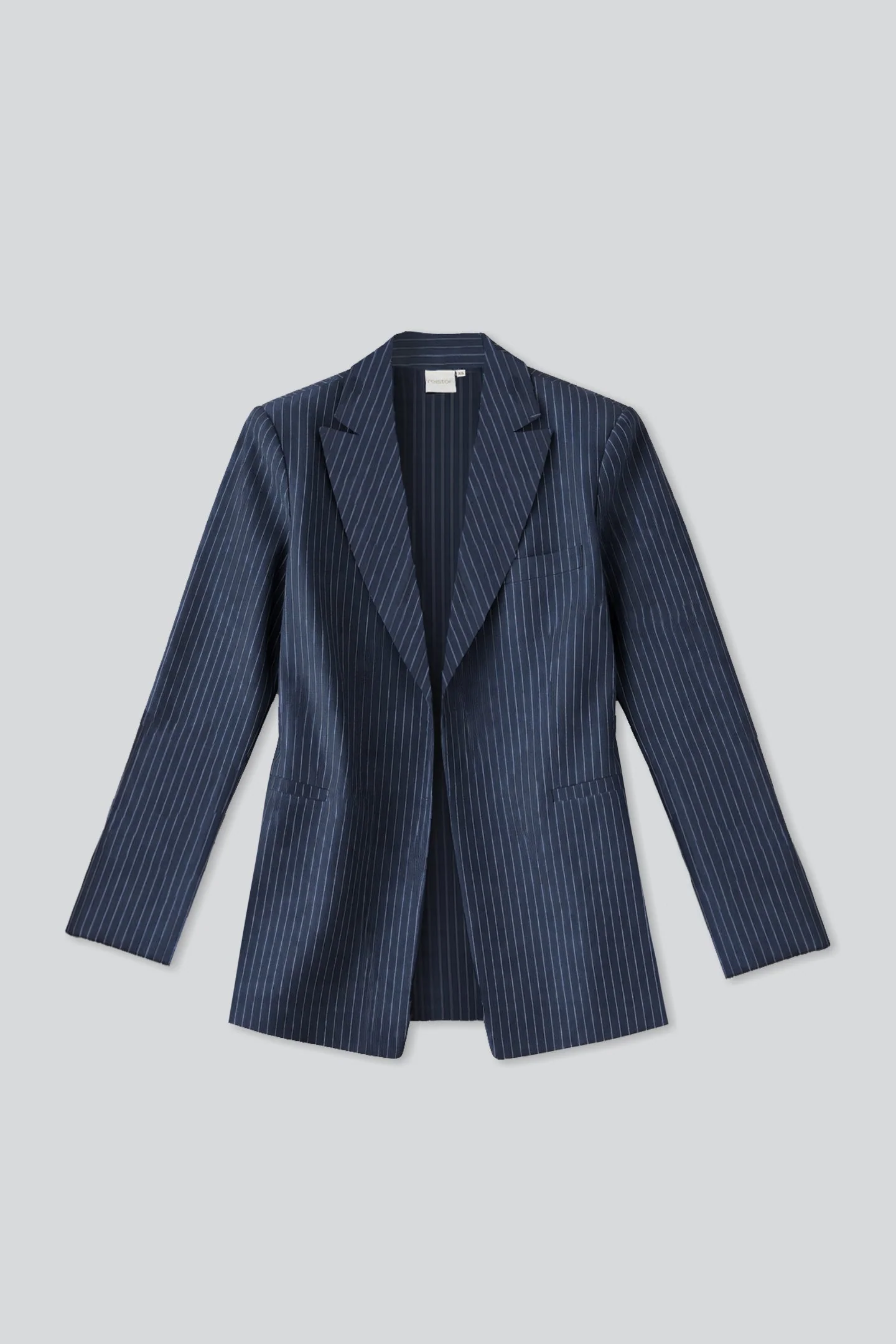 The Weekday Blazer in Blue Stripes - Image 3