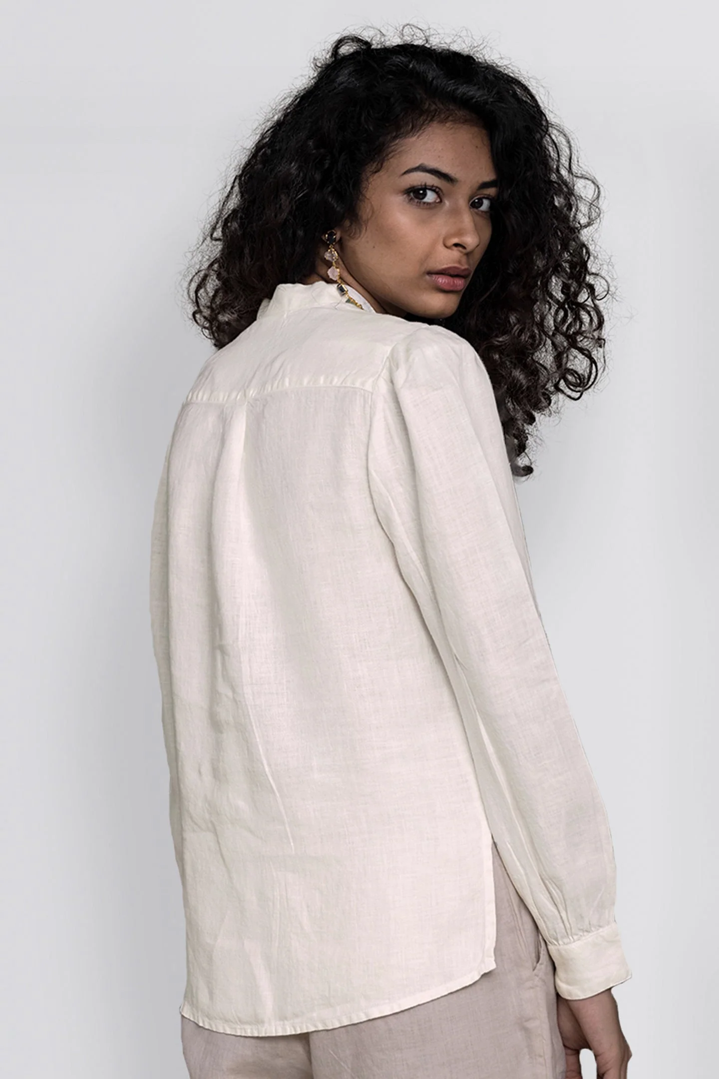 Wild River Shirt in White - Image 2